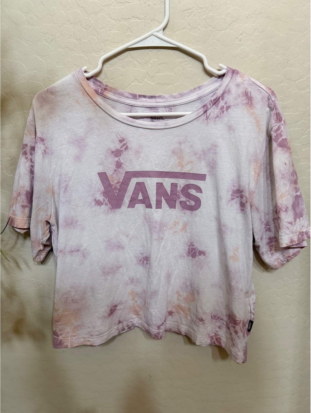 Vans tie-dye cropped T-shirt